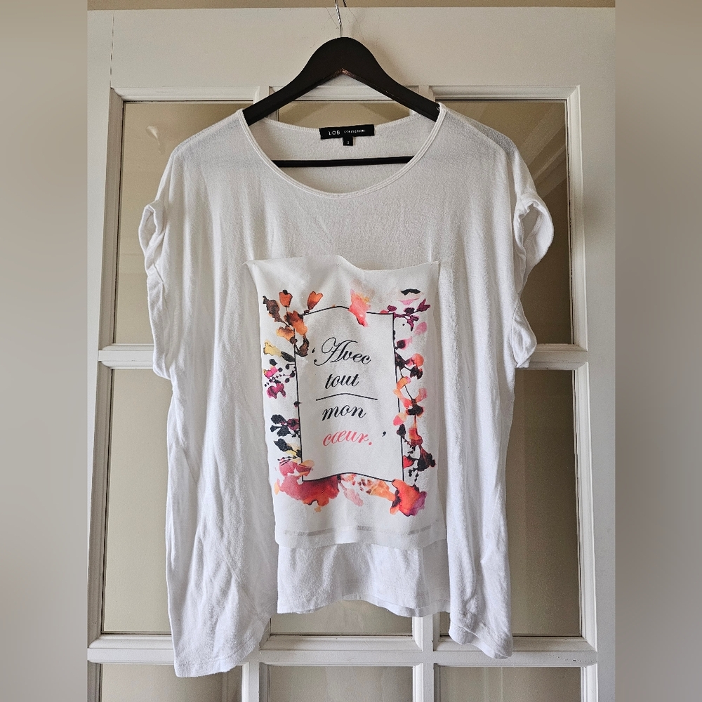 Avec tout mon coeur Tee shirt